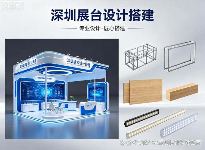 深圳展台搭建公司选择指南 聚焦全流程服务能力突出的布展搭建设计